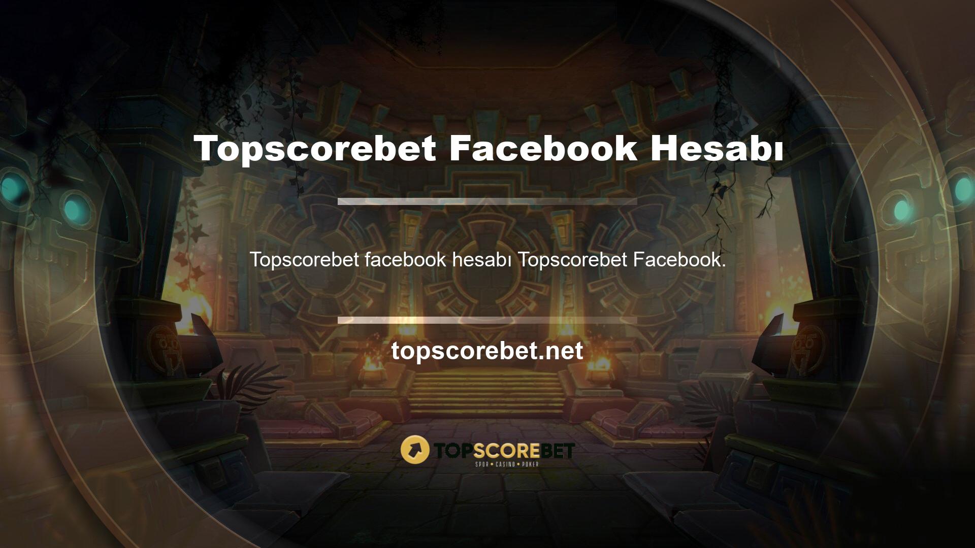 Tabii ki, üye olmadan önce, en önemli sorularınızı Topscorebet Facebook'a cevap vermemiz gerekiyor